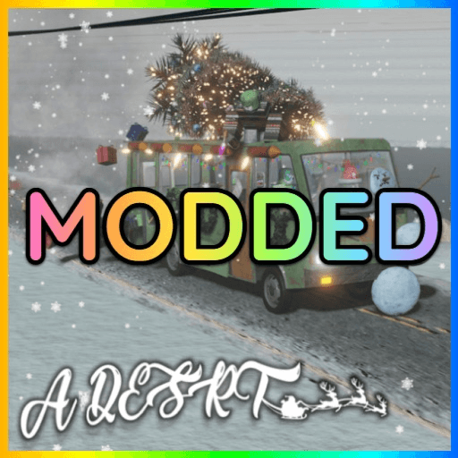 A desrt [SANDBOX] MODDED Roblox game thumbnail