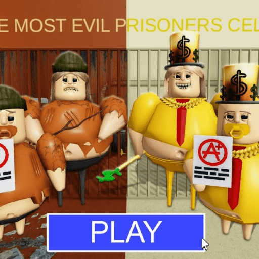 POOR FAMILY VS RICH FAMILY PRISON RUN! (Obby) Roblox game thumbnail