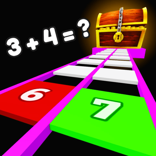 IMPOSSIBLE Math Glass Bridge  Roblox gameplay screenshot