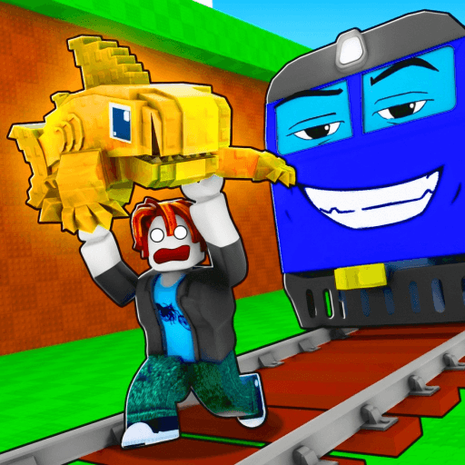 Chase Train for Brainrots! 🚂  Roblox game thumbnail