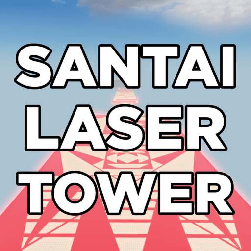Santai Laser Tower Roblox game thumbnail