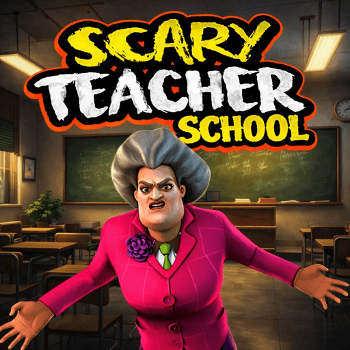 Scary Teacher School Survival Roblox game thumbnail