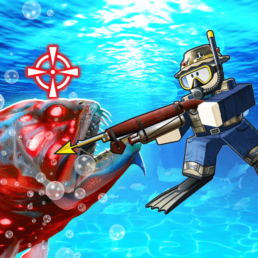 Undersea Fishing Roblox gameplay screenshot