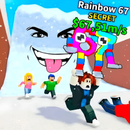 Escape Snow For Brainrots ! Roblox game thumbnail
