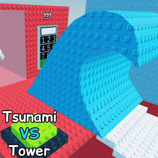 Tsunami VS Tower Roblox game thumbnail