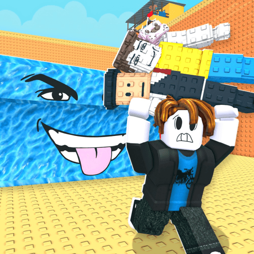 Escape the Tsunami by Latamrots! Roblox game thumbnail