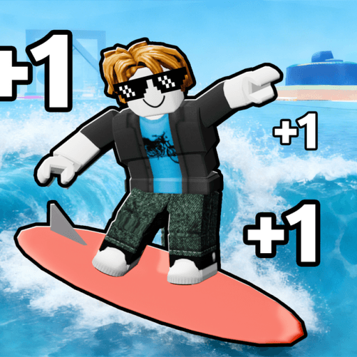 +1 Speed but surf Roblox game stats