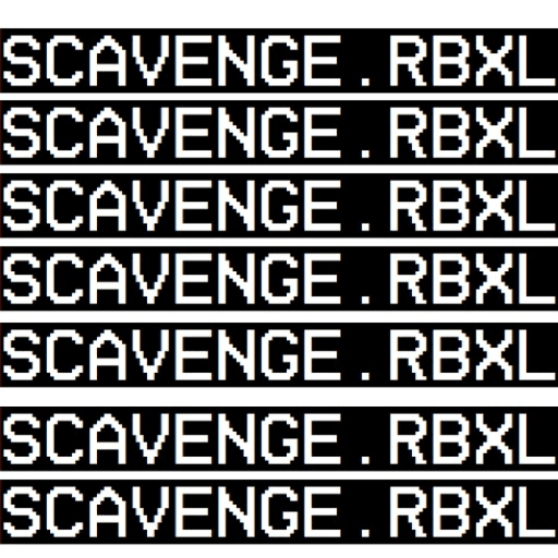 GodArceusXUser — top game: SCAVENGE.rbxl (ALPHA)
