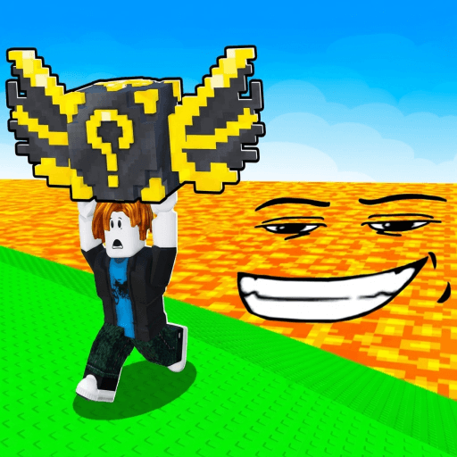 Save Lucky Blocks from Lava 🔥 Roblox game thumbnail