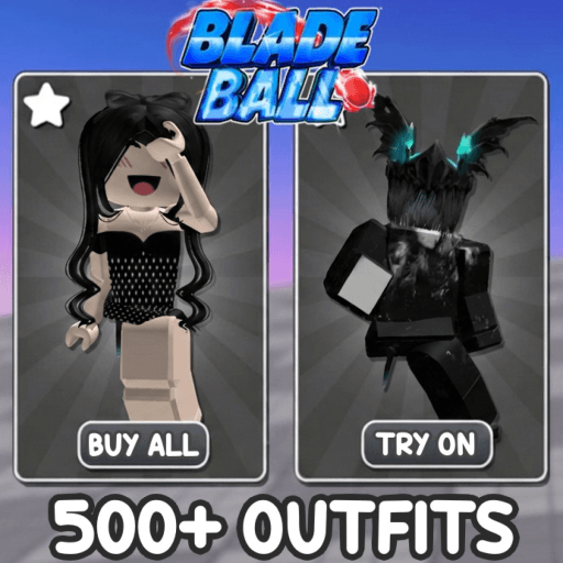 Outfit Games +2 — top game: Blade Ball Tryhard Outfits