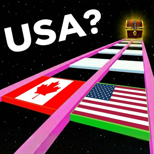 Country Glass Bridge 🌍  Roblox game thumbnail