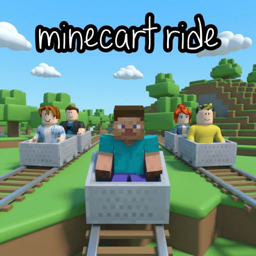 Minecart Ride Roblox gameplay screenshot