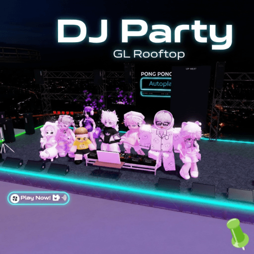 [Rooftop View] DJ GL Party Roblox game stats
