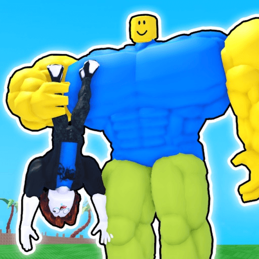 Mega Noob Defenders 💪 Roblox game thumbnail