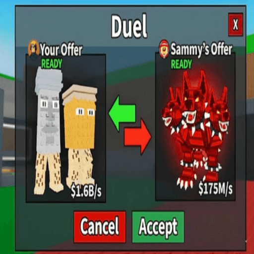 🤑 DUEL SAMMY 👹 Roblox game stats