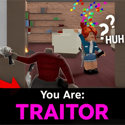 🔪 A Traitor and Murderer Game Roblox gameplay screenshot