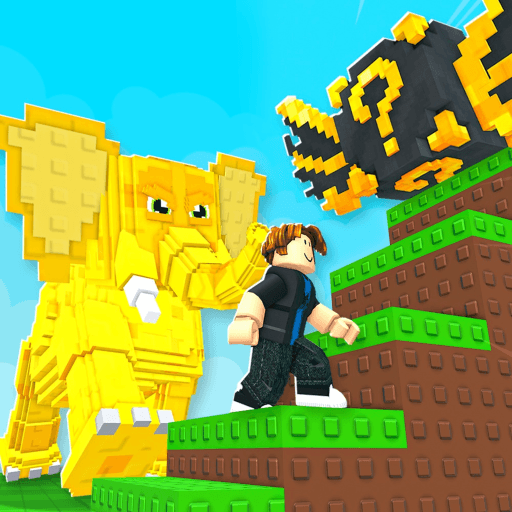 Jump To Steal Lucky Blocks Roblox gameplay screenshot