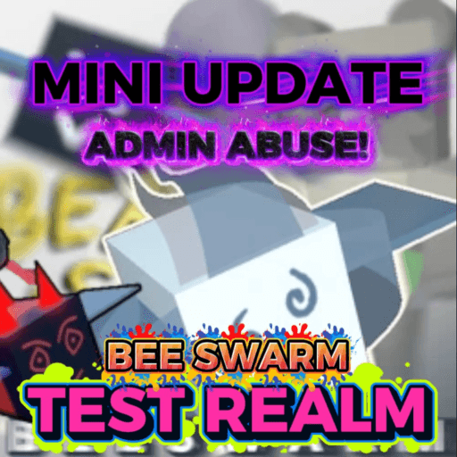 BIG UPDATE!!!! Bee Swarm Simulator Test Realm! Roblox game thumbnail