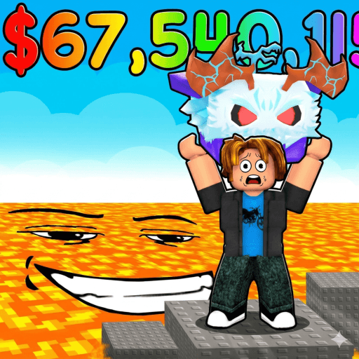 [❤️UPD] Survive LAVA for Anime Fruits! Roblox gameplay screenshot