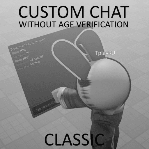 Custom Chat: Classic Roblox gameplay screenshot