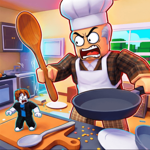 BE TINY AND ROB GRANDPA Roblox game thumbnail