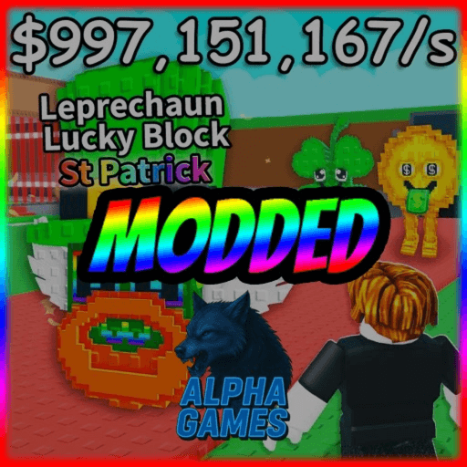 [ST PATRICK] Alpha Modded Game Roblox gameplay screenshot