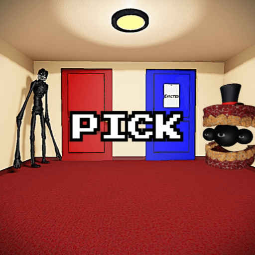 pick a door [🎪] Roblox game thumbnail