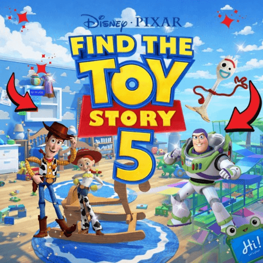 Find the Toy Story 5 Roblox game thumbnail