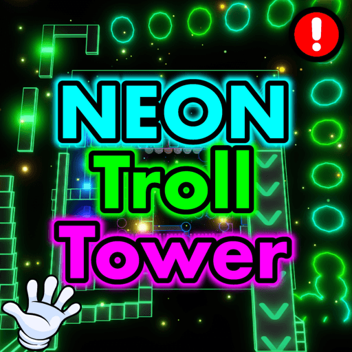 Emmy's Games — top game: ✨ NEON Troll Slap Tower 😈