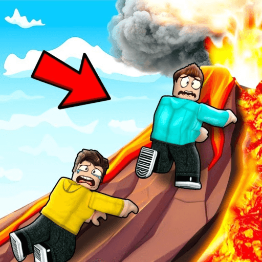 Jump Into Huge Volcano Roblox game stats