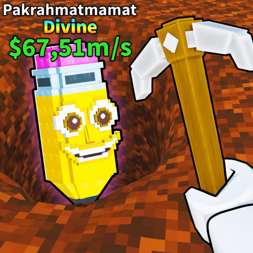 ⛏️Dig DEEPER for Brainrots! Roblox game thumbnail