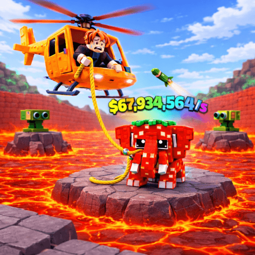 Rescue Brainrots From Lava! Roblox gameplay screenshot