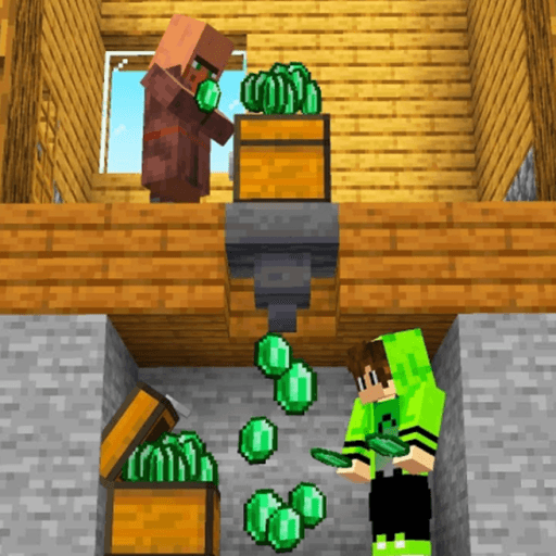 Emerald Heist Tycoon Roblox game thumbnail
