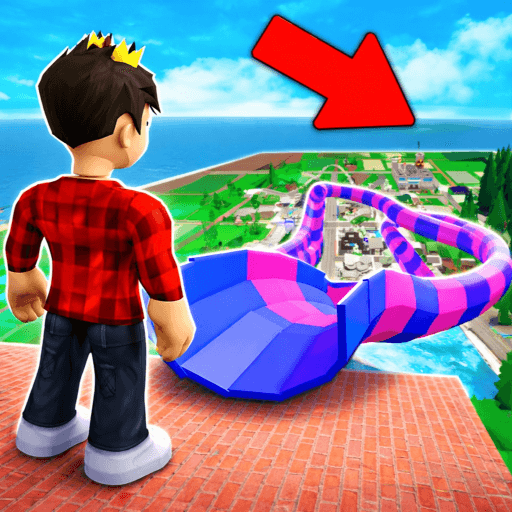 Jump Into The Biggest Waterslide Roblox game stats