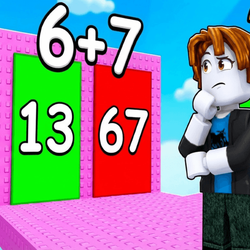 Math Obby For Vip☝️🤓 Roblox gameplay screenshot