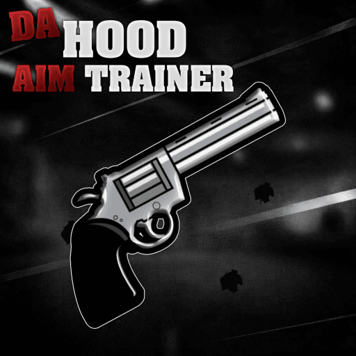 Da Hood Aim Trainer Roblox game thumbnail
