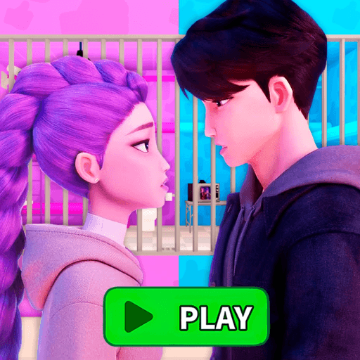 💜RUMI & JINU PRISON RUN! (Obby) Roblox game thumbnail