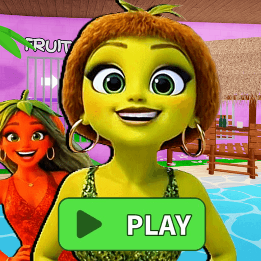 🍓FRUIT LOVE ISLAND PRISON RUN (OBBY!) Roblox game thumbnail