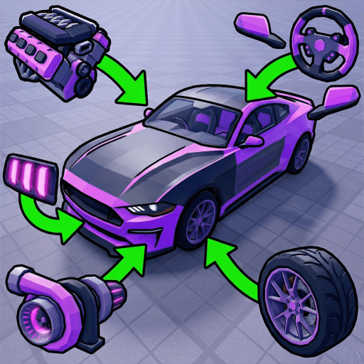 Unbox Your Car Roblox game thumbnail